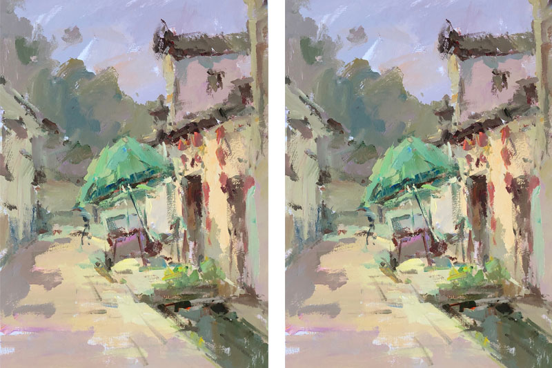 画室色彩风景